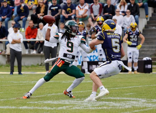 German Football League: Kiel Baltic Hurricanes verlieren bei Hildesheim Invaders